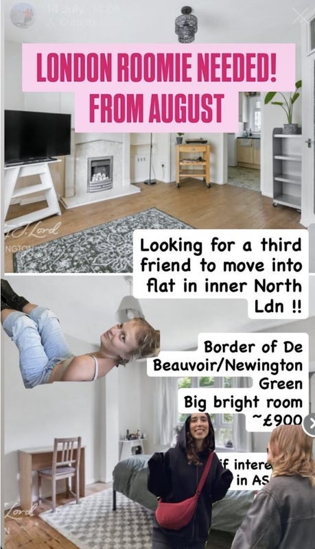 Room Newington Green Road in Greater London