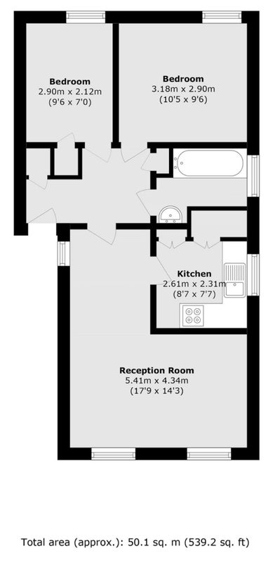 Flat Pitshanger Lane in Greater London