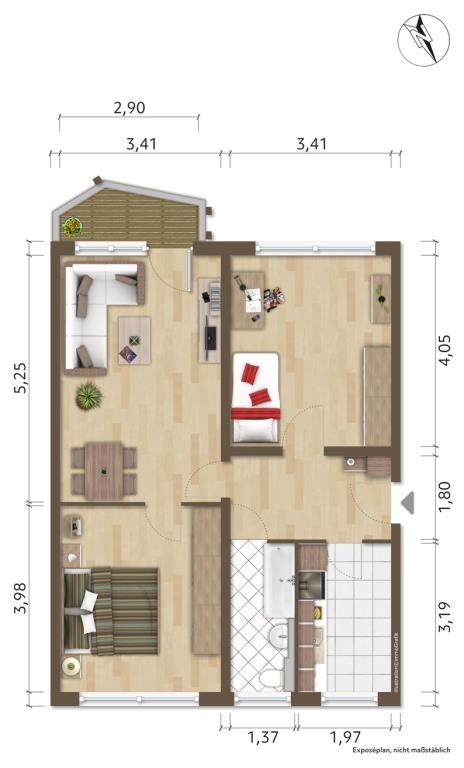 Wohnung Bautzener Allee in Hoyerswerda