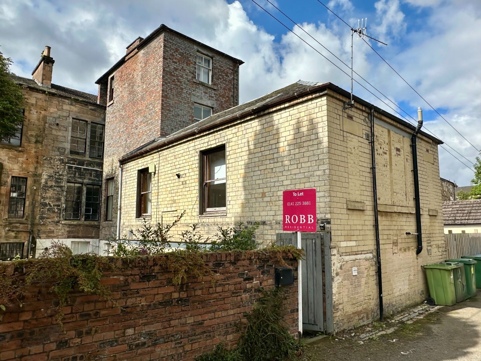 House Burnbank Lane in Glasgow
