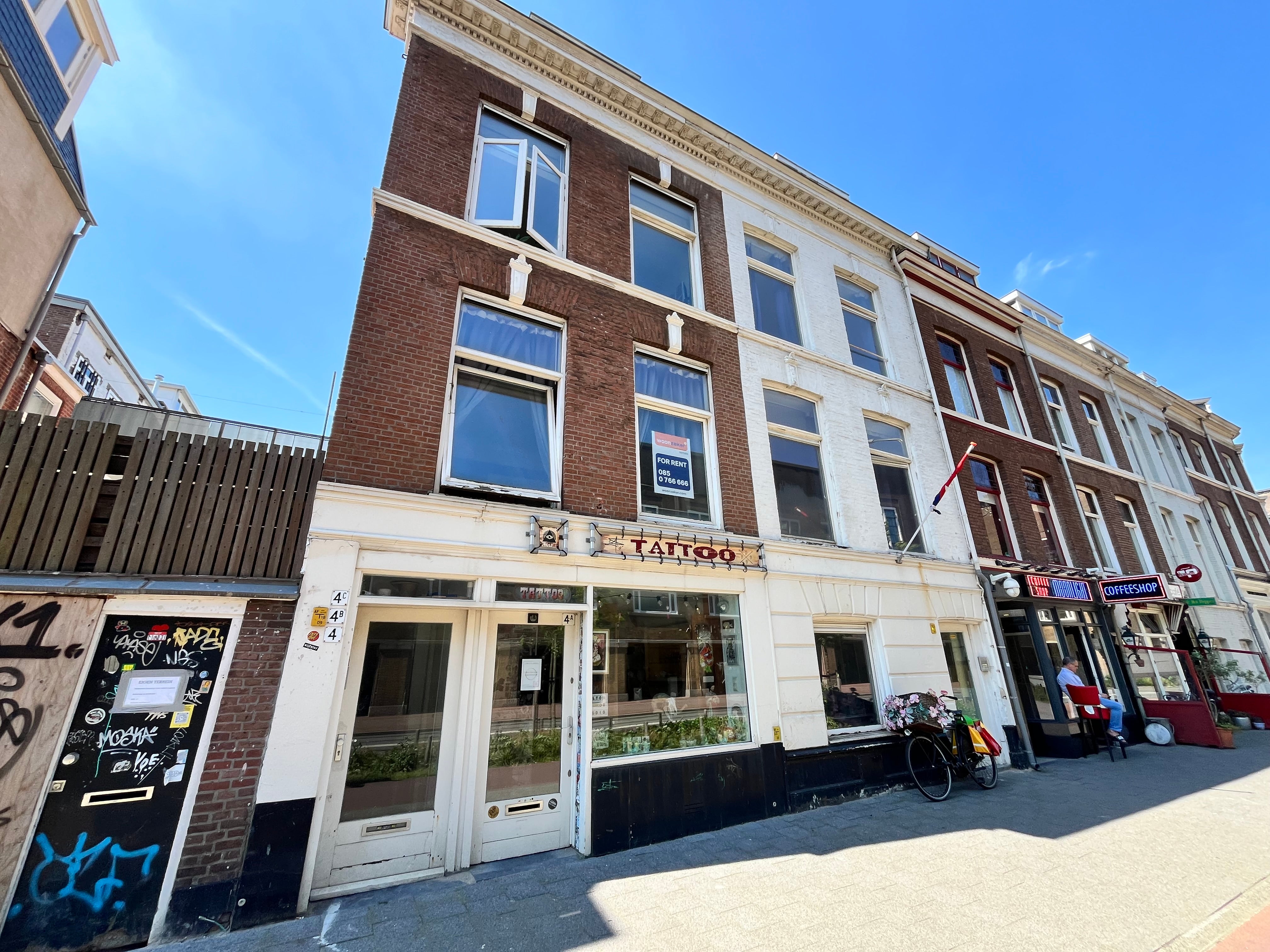 Studio te huur: Bilderdijkstraat 4, 'S-Gravenhage