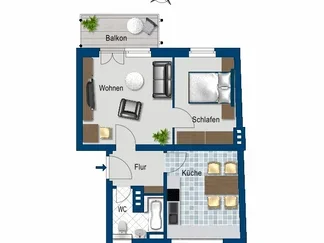 Wohnung Karl-Schurz-Straße in Magdeburg