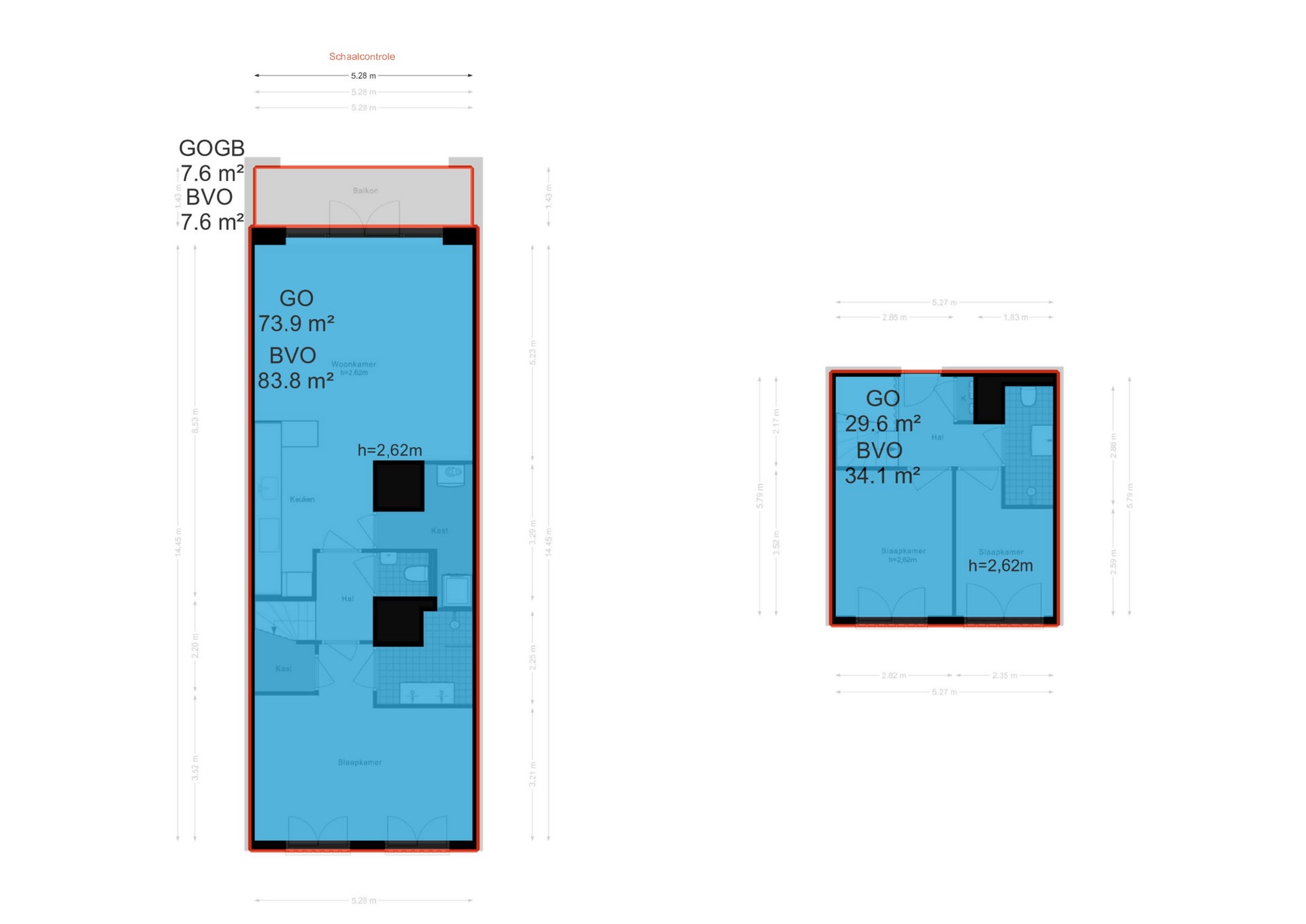 Appartement Marcusstraat 27