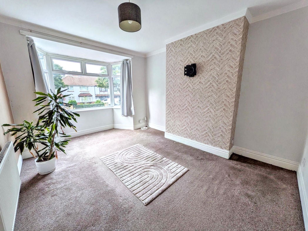 Flat Wallsend Road in North Tyneside