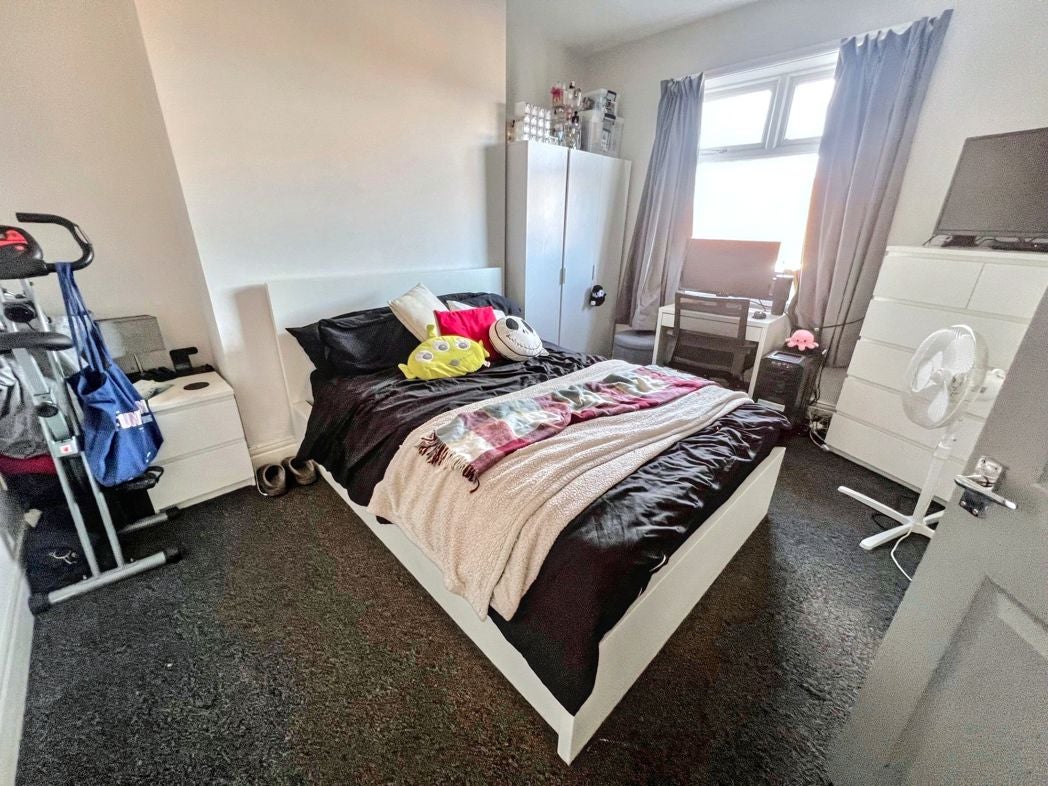 Flat Wallsend Road in North Tyneside