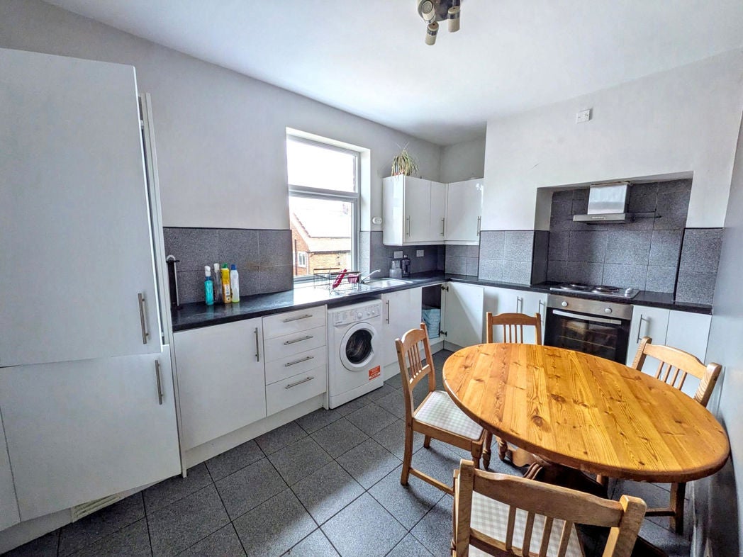 Flat Wallsend Road in North Tyneside