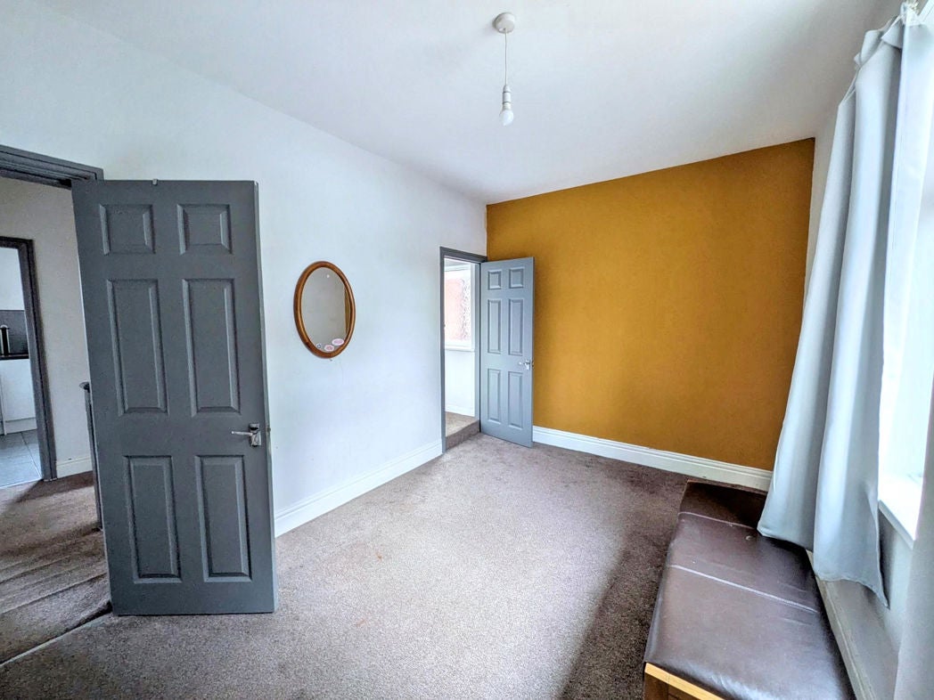 Flat Wallsend Road in North Tyneside