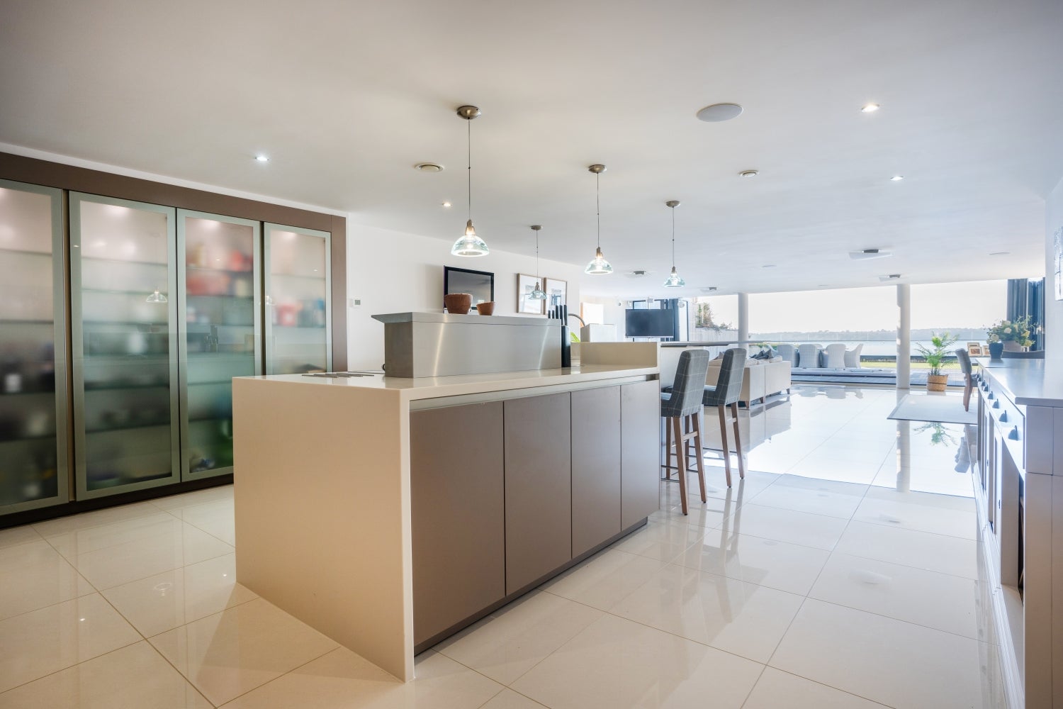 Flat Sandbanks Road in Poole