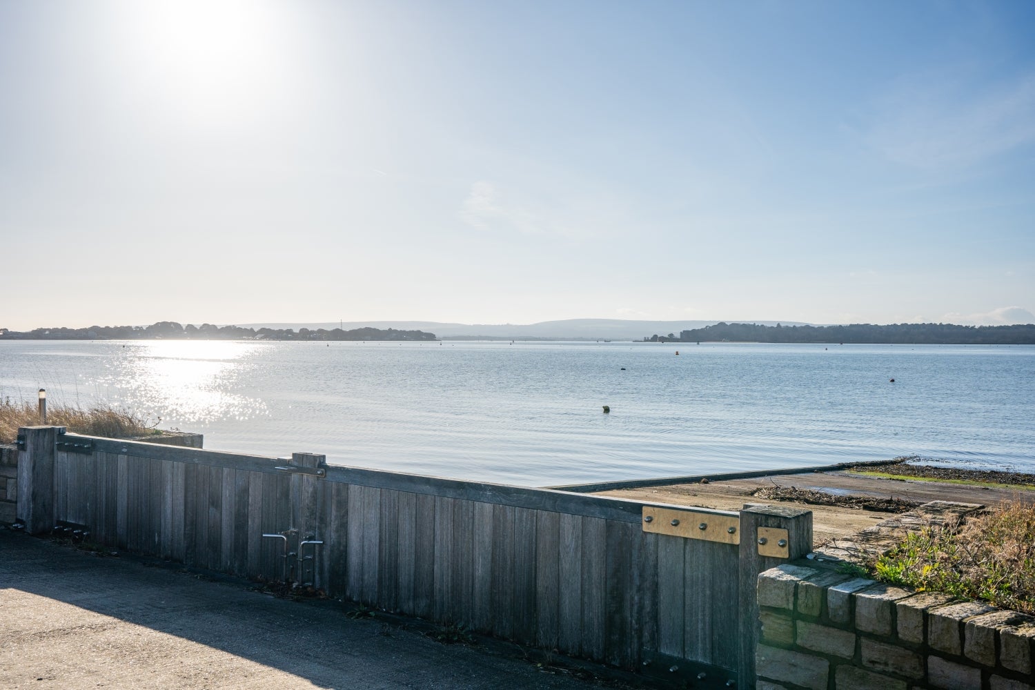 Flat Sandbanks Road in Poole