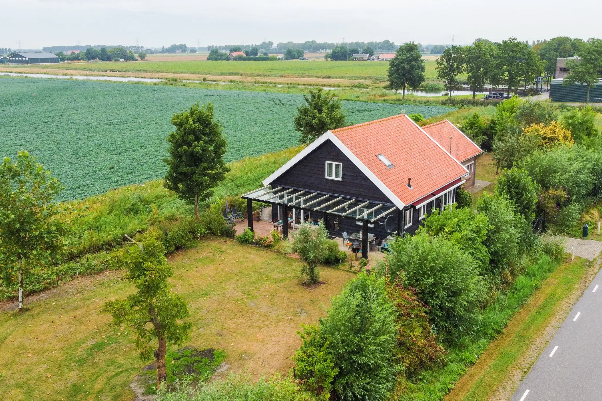 Huis Kanaalweg Westzijde 59 in Hellevoetsluis