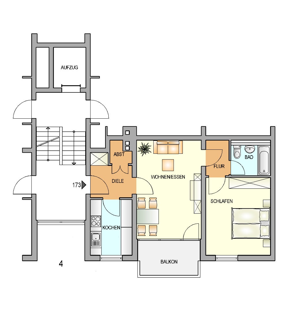 Wohnung Stettiner Straße in Remscheid