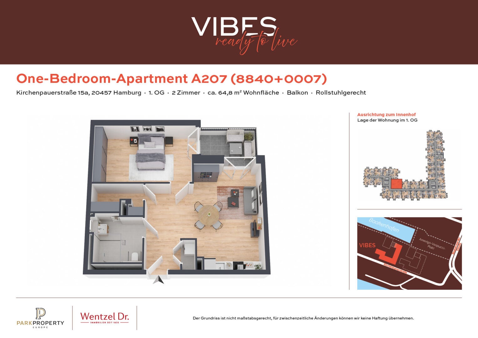 Wohnung Kirchenpauerstraße in Hamburg