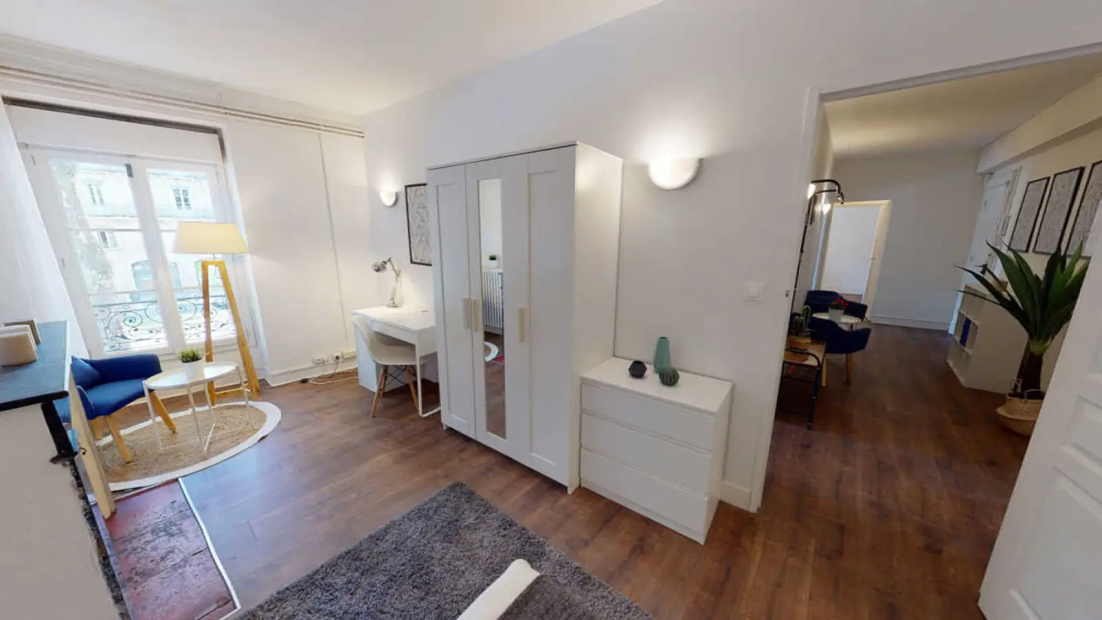 Chambre Avenue Honoré Serres à Toulouse
