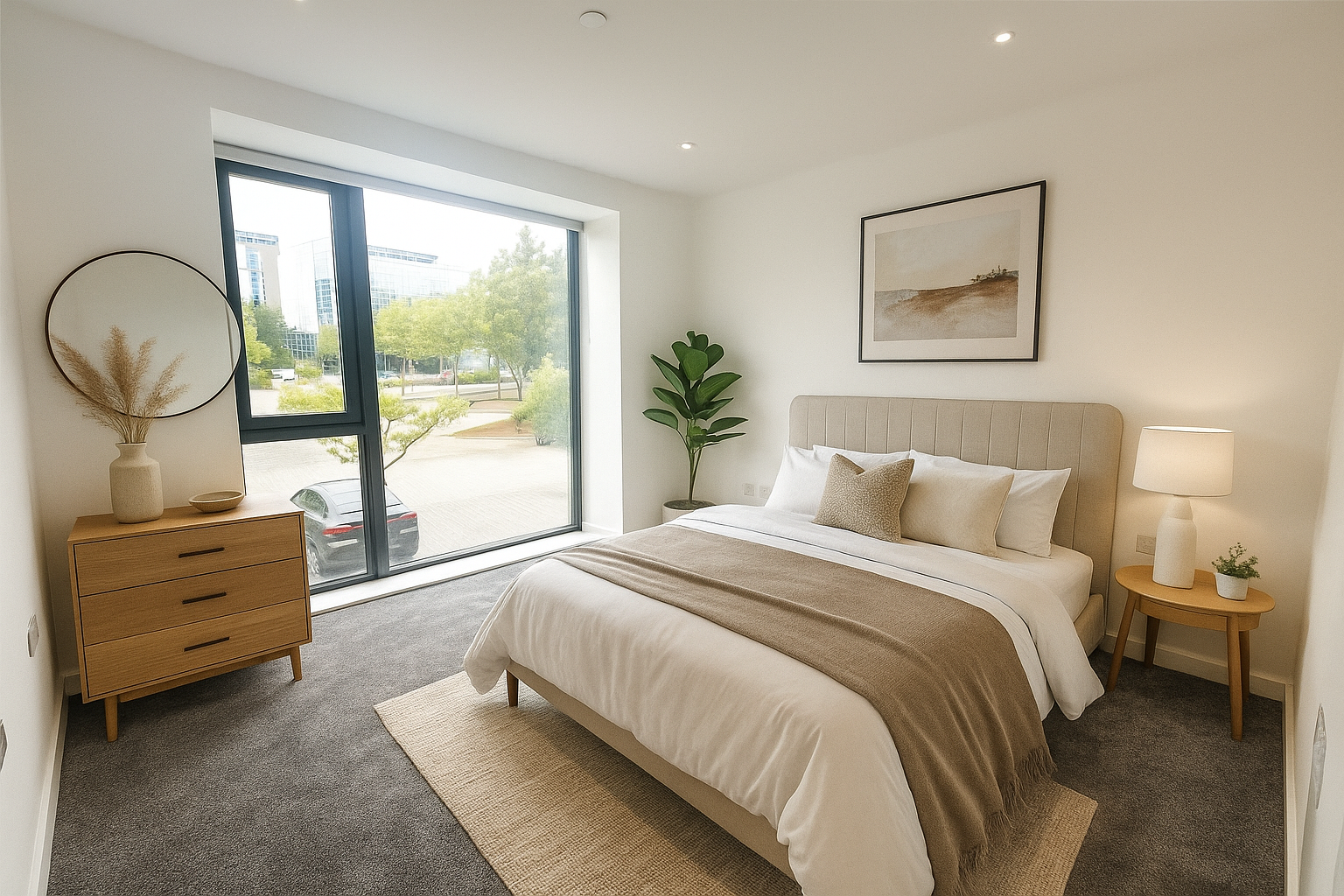 Flat Silbury Boulevard in Milton Keynes