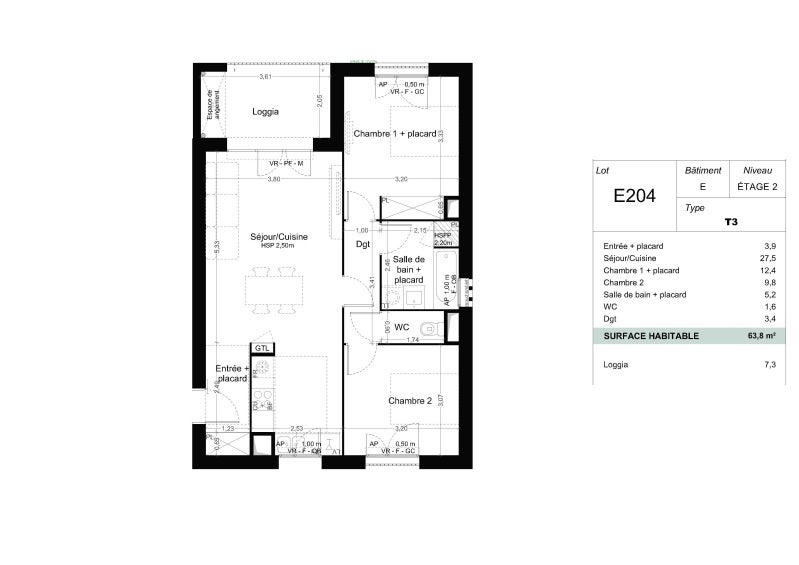Appartement Chemin de Malepère à Toulouse