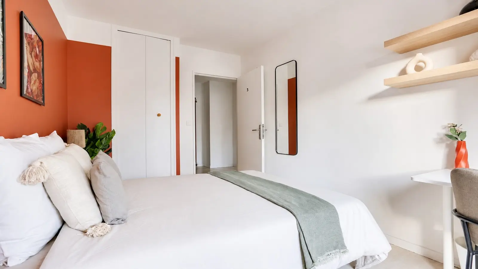 Chambre Avenue du Général Leclerc à Boulogne-Billancourt