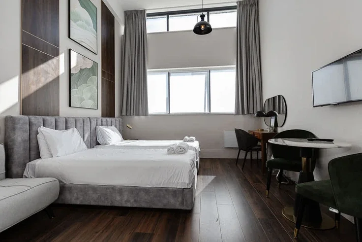 Flat Cornwallis Terrace in St Leonards