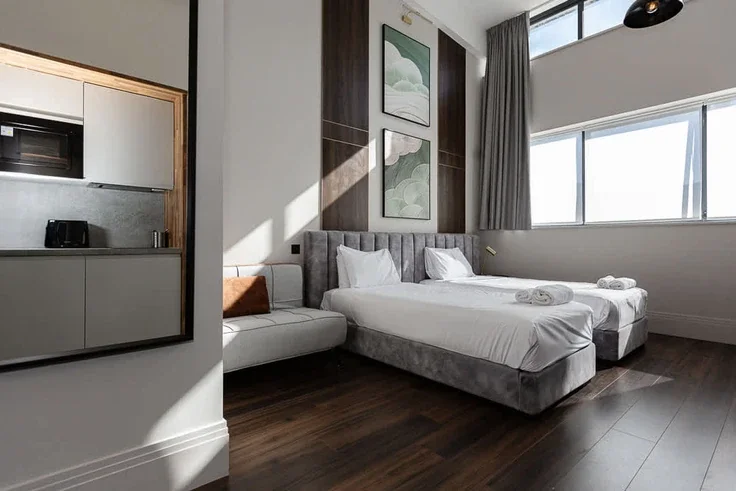 Flat Cornwallis Terrace in St Leonards