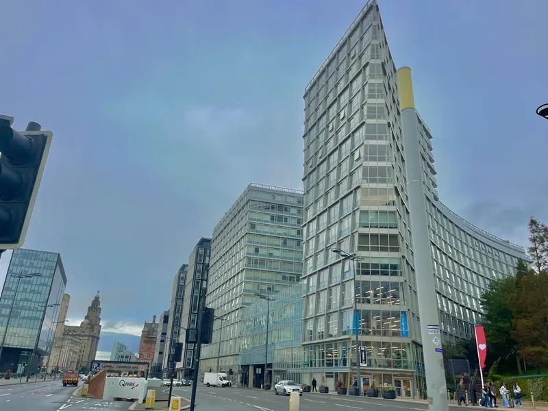 Flat Strand Street in Liverpool