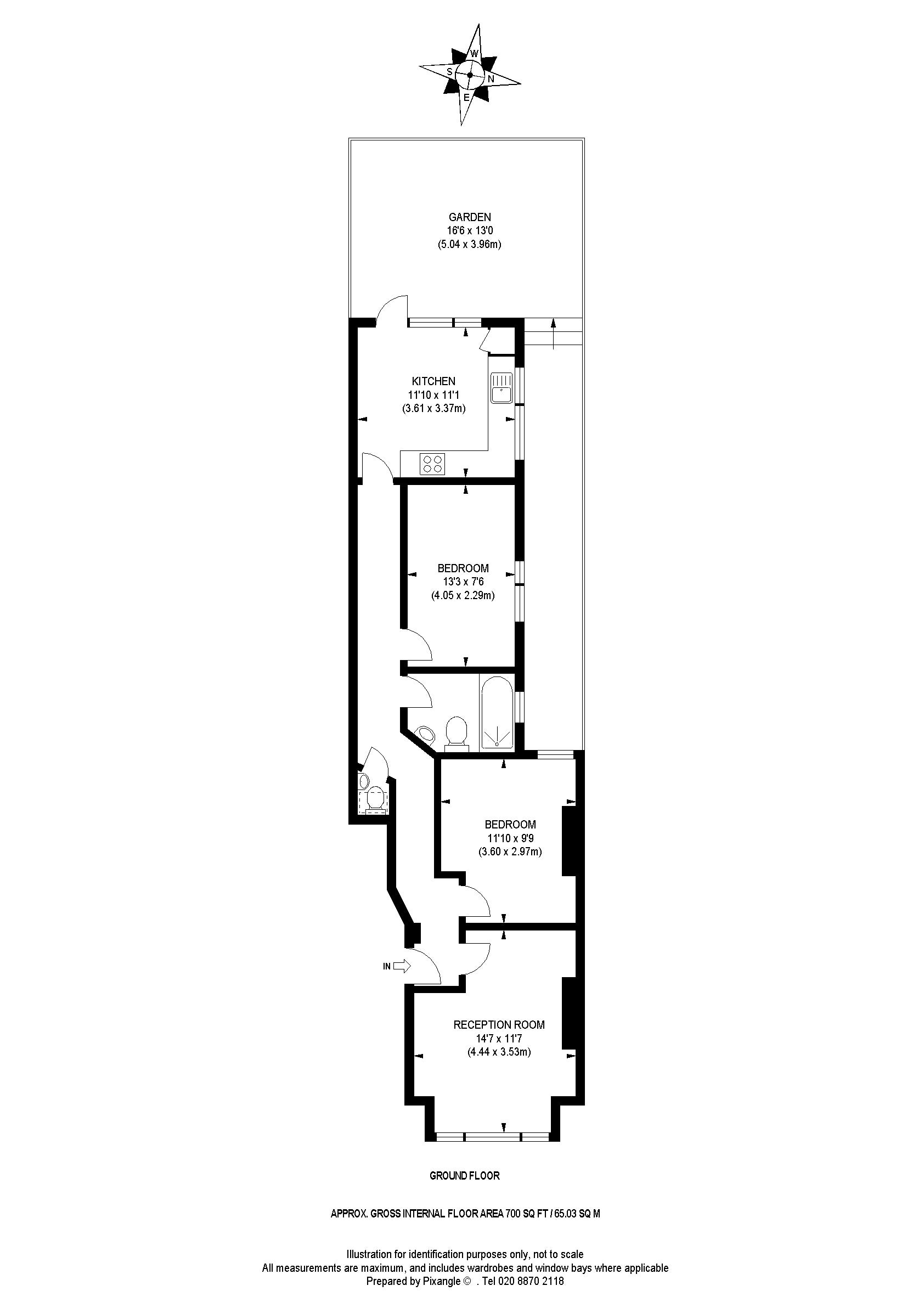 Flat Durnsford Road in Greater London
