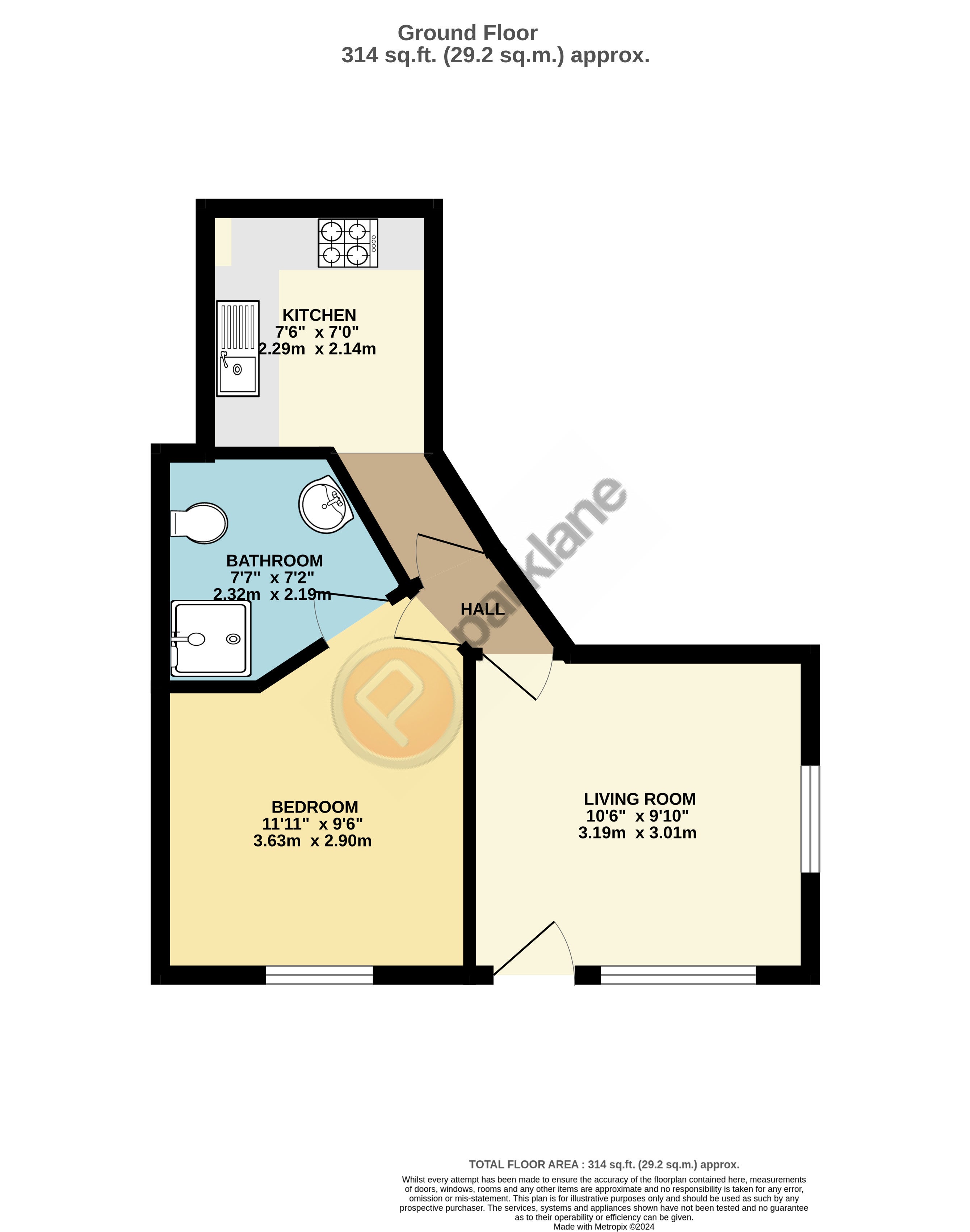 Flat Endecliff Mews in Leeds