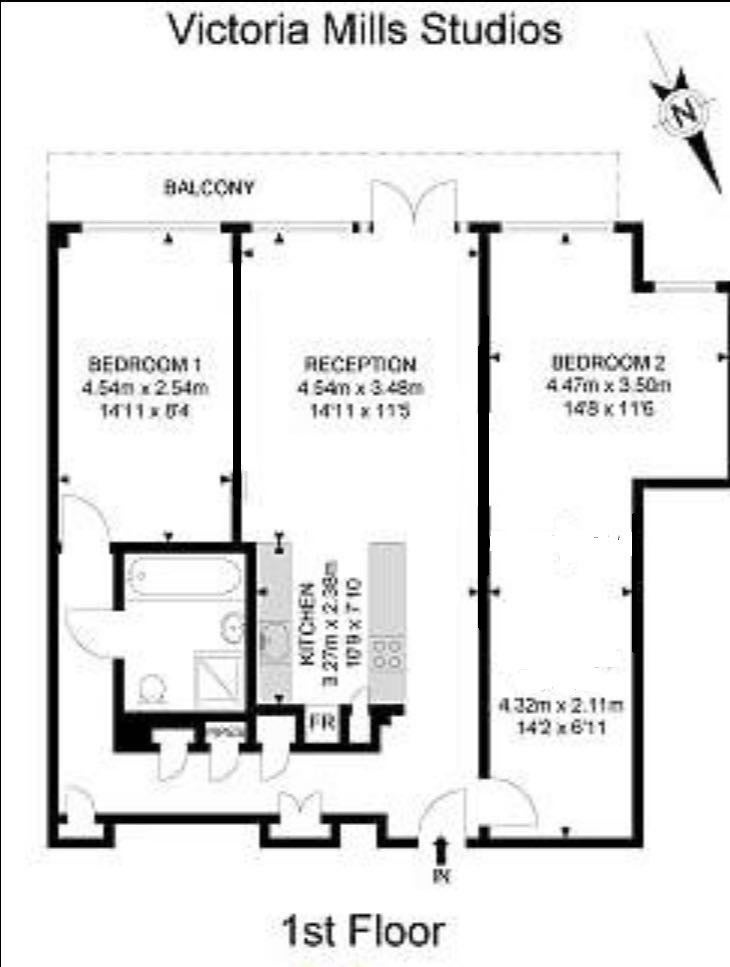 Flat Burford Road in Greater London