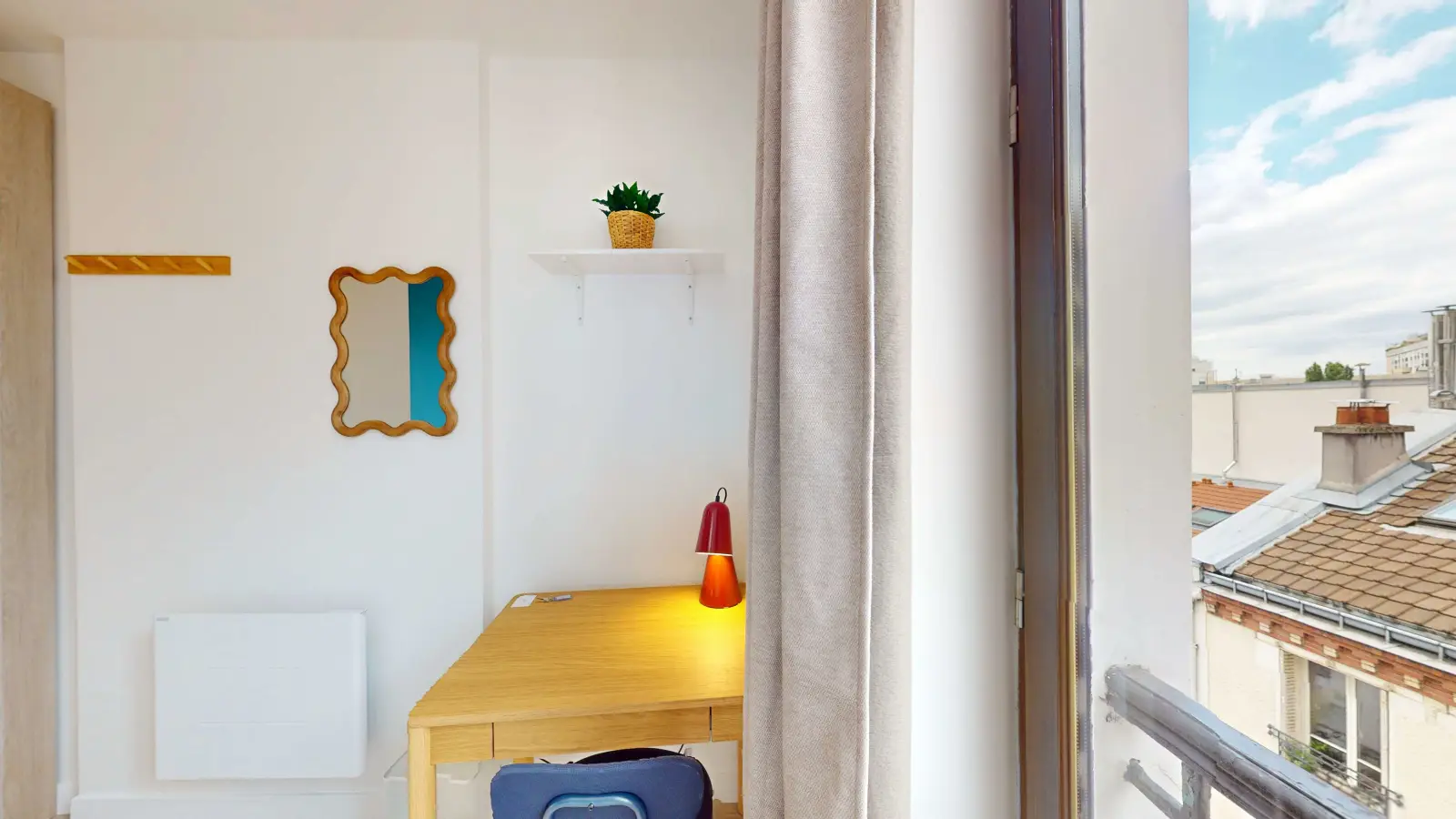 Chambre Passage Gauthier à Paris