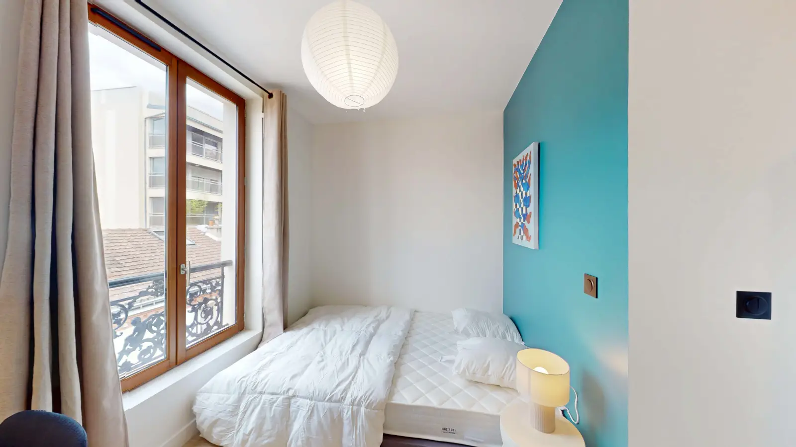 Chambre Passage Gauthier à Paris
