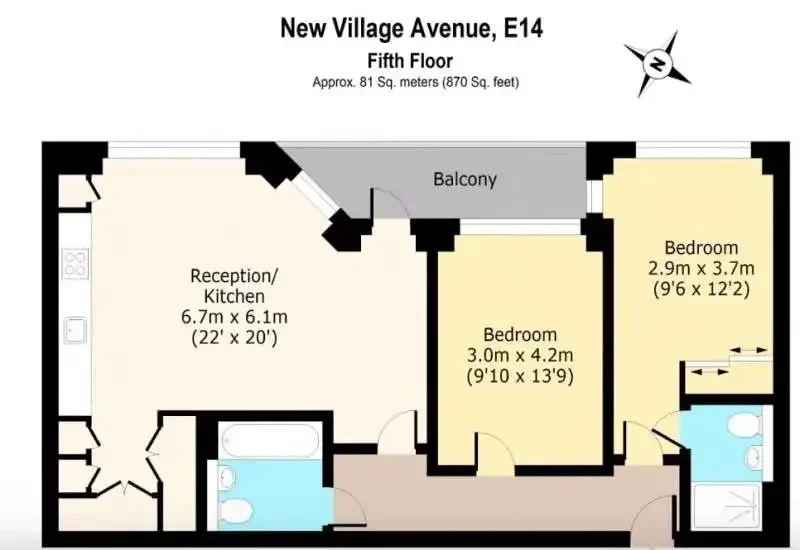 Room New Village Avenue in Greater London