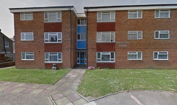Flat Belle Vue Road in Eastbourne