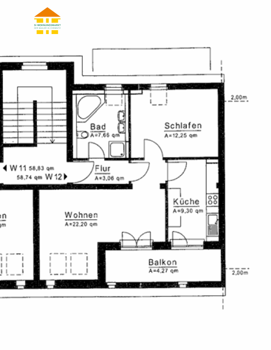 Wohnung Eulitzstraße in Chemnitz