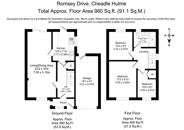 House Romsey Drive in Cheadle Hulme