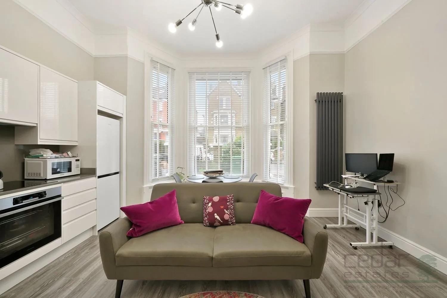 House Cleve Road in Greater London