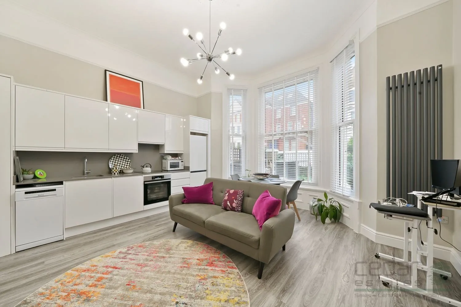 House Cleve Road in Greater London