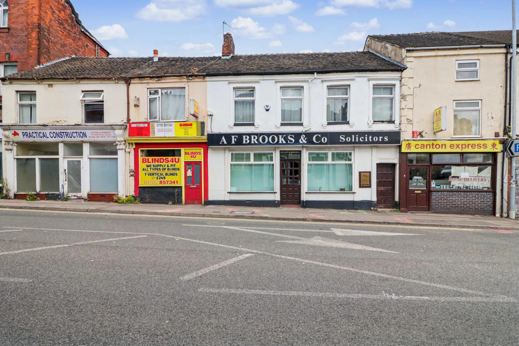 Flat Hartshill Road in Stoke-on-Trent