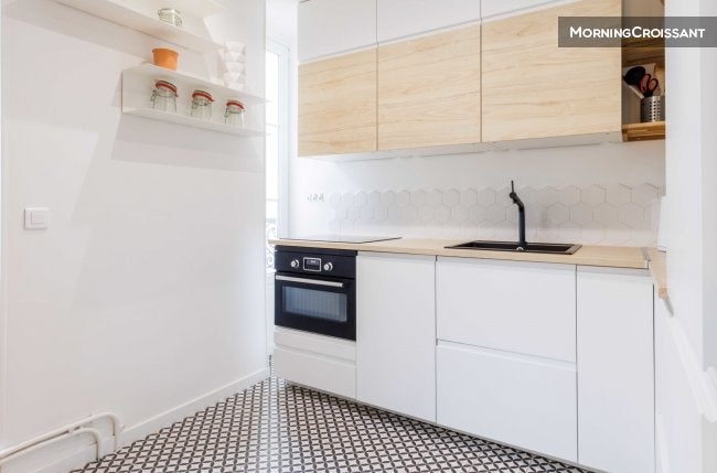 Flat Rue de Meaux in Paris
