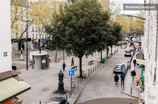 Flat Rue de Meaux in Paris