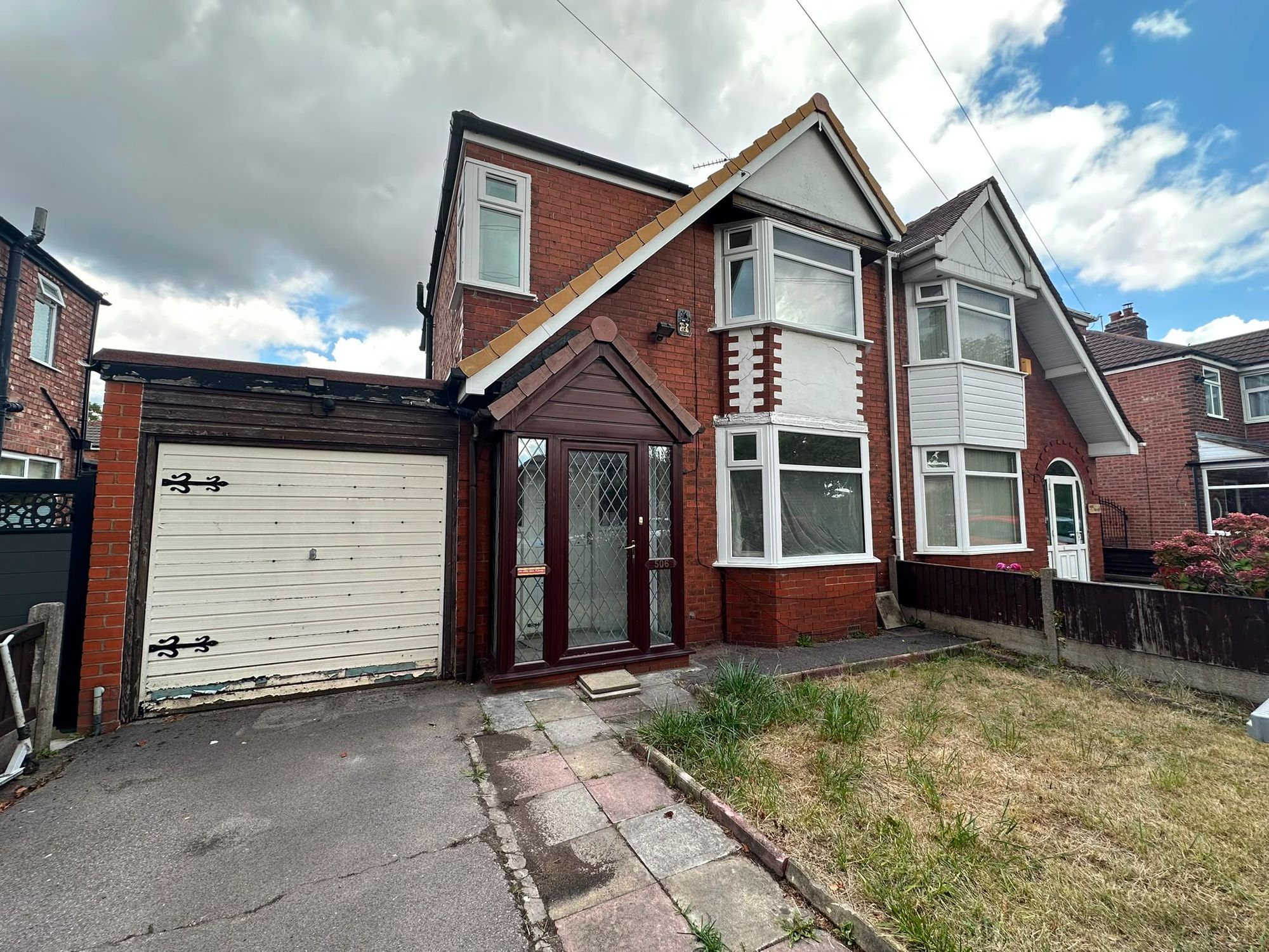 House Barton Road in Trafford