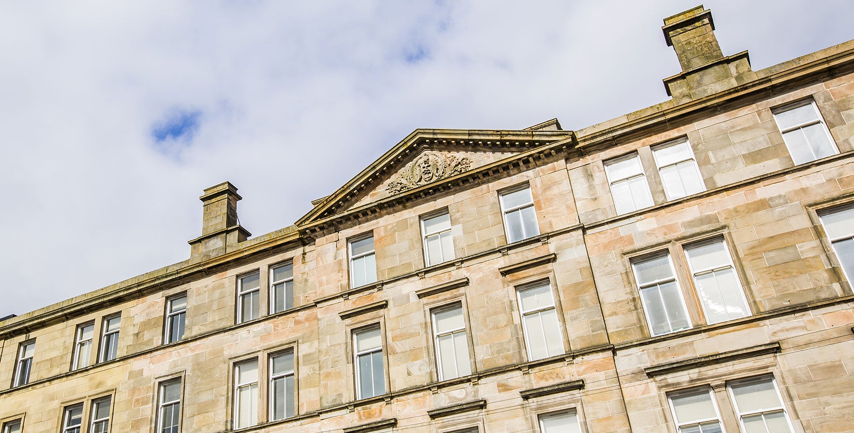 Flat Clyde Street in Glasgow