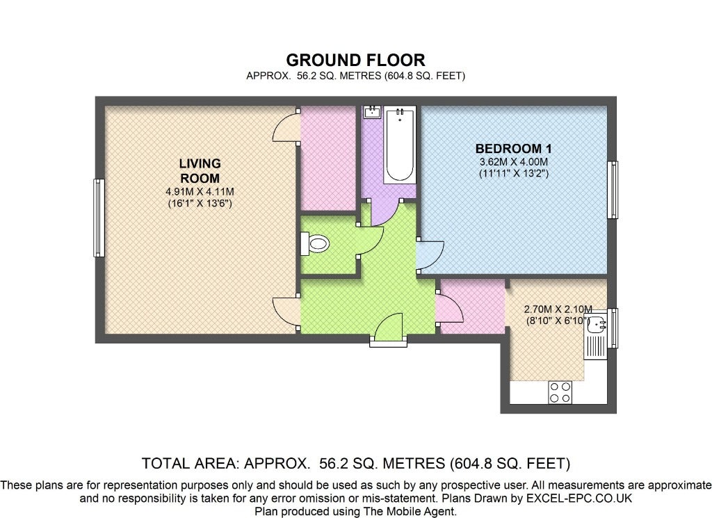Flat Livingstone Place in City of Edinburgh