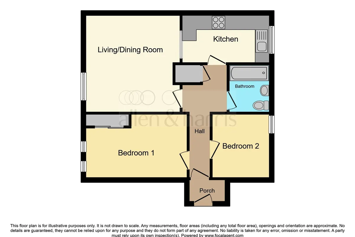 Flat Chaveywell Court in Calne