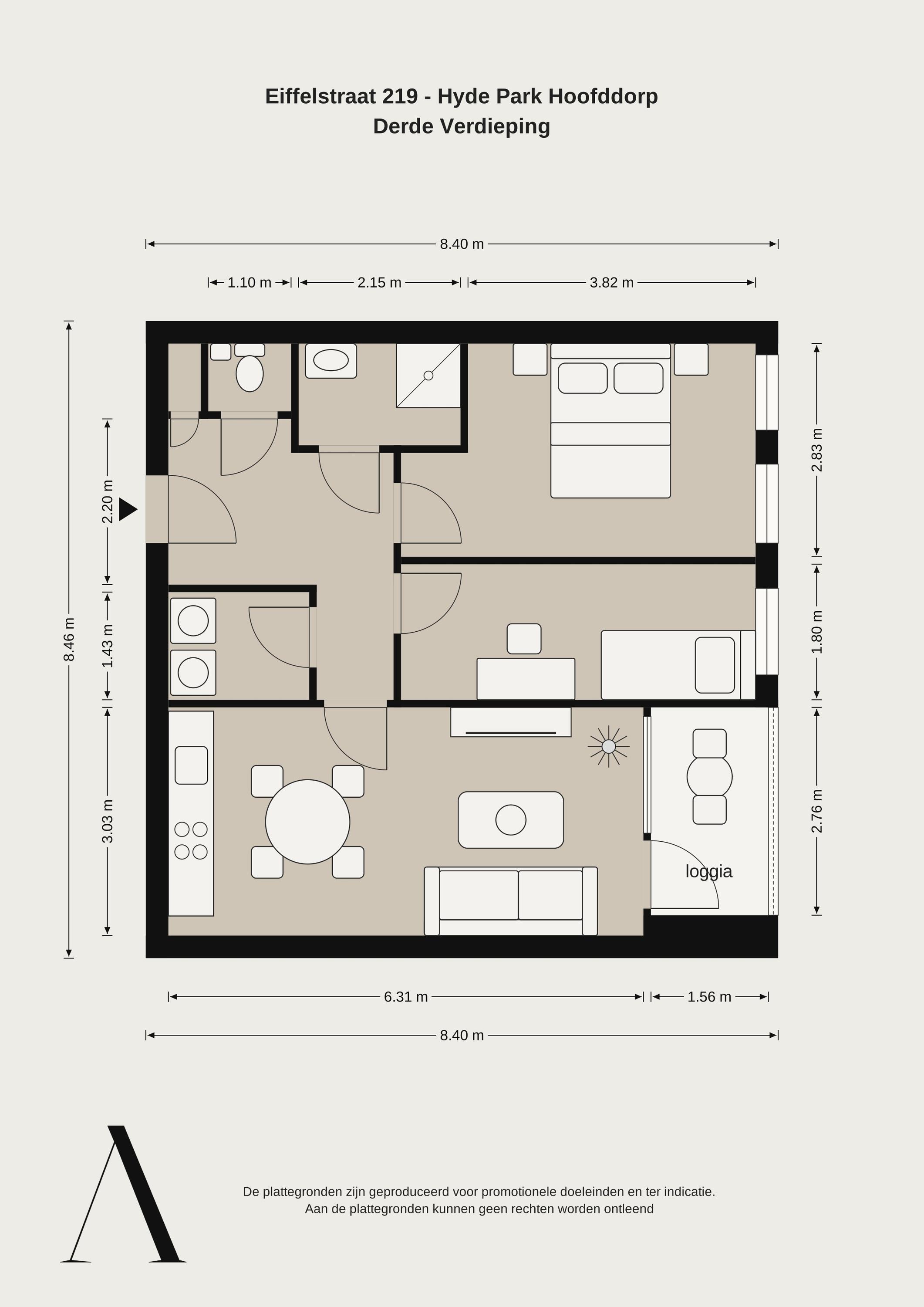 Appartement te huur: Eiffelstraat 219, Hoofddorp