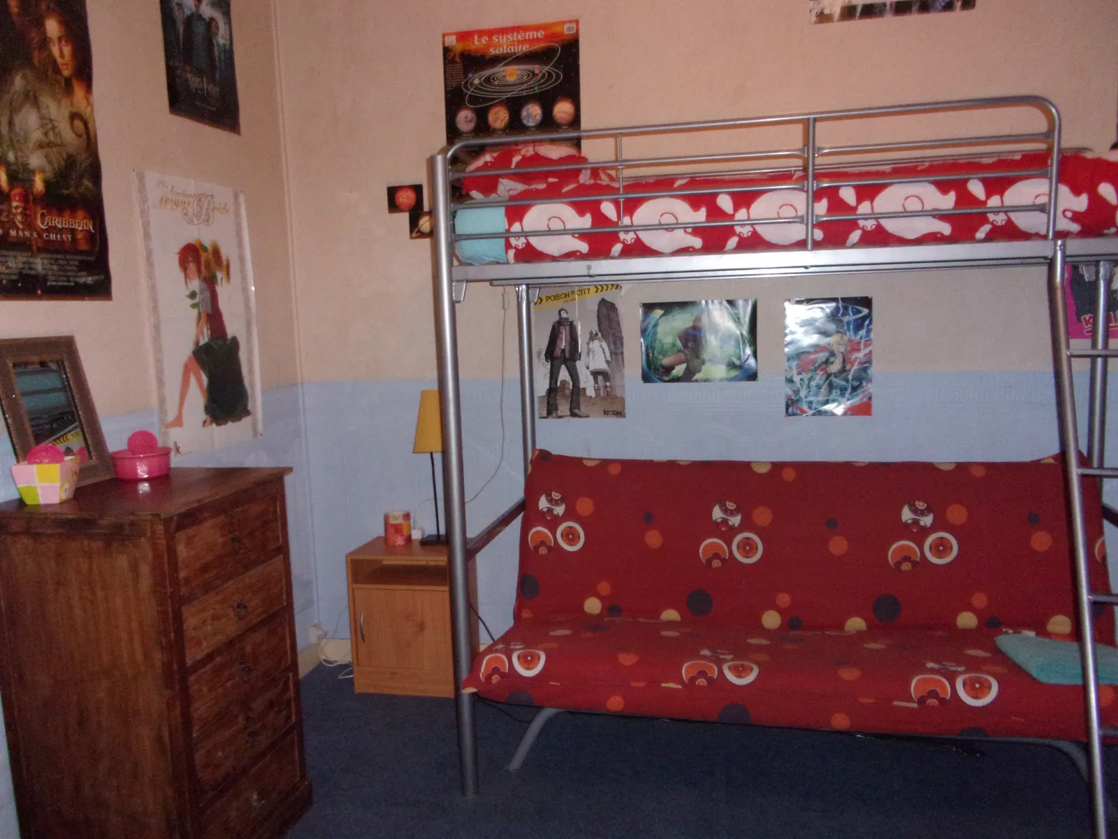 Chambre Rue des Boissières à Angoulême