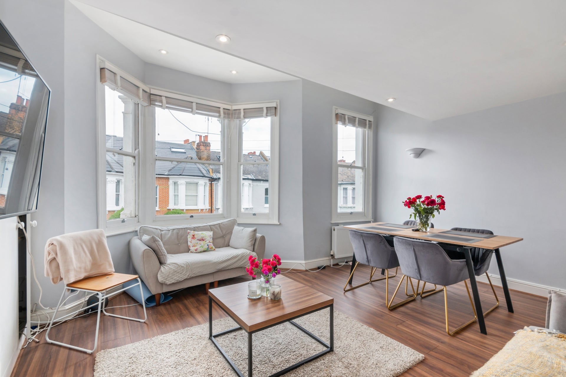 Flat Lavender Sweep in Greater London