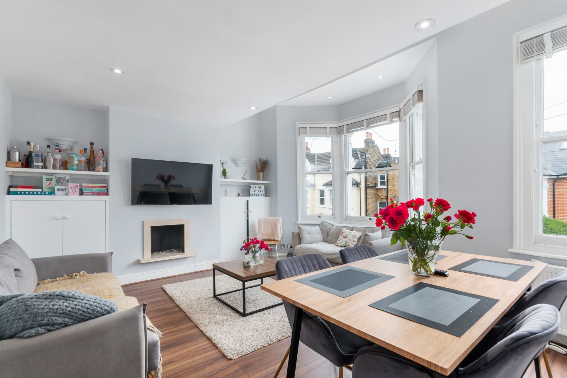 Flat Lavender Sweep in Greater London