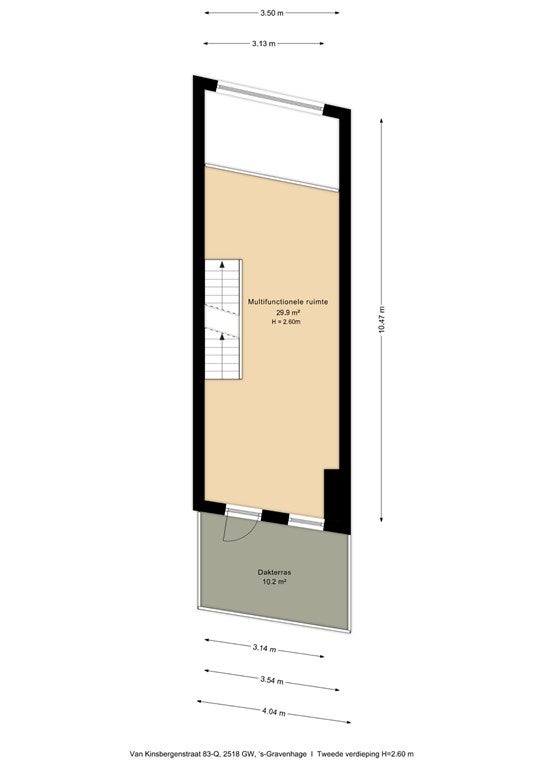 Appartement Van Kinsbergenstraat 25