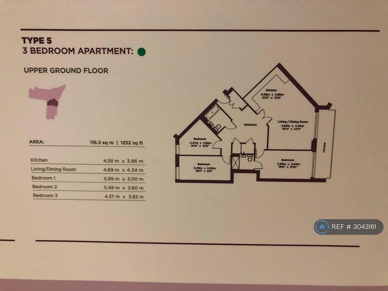 Room Leven Road in Greater London