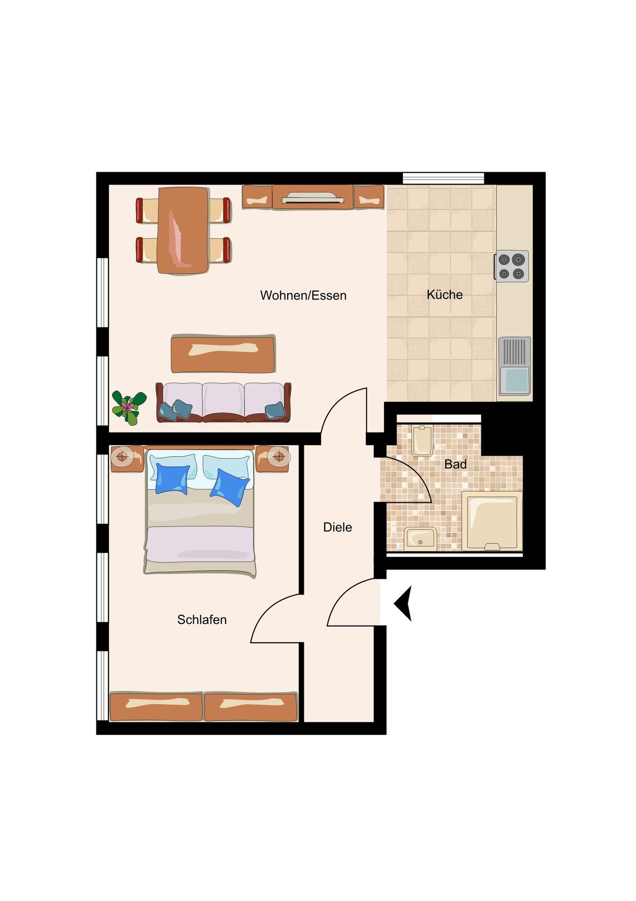 Wohnung Kochstraße in Aachen