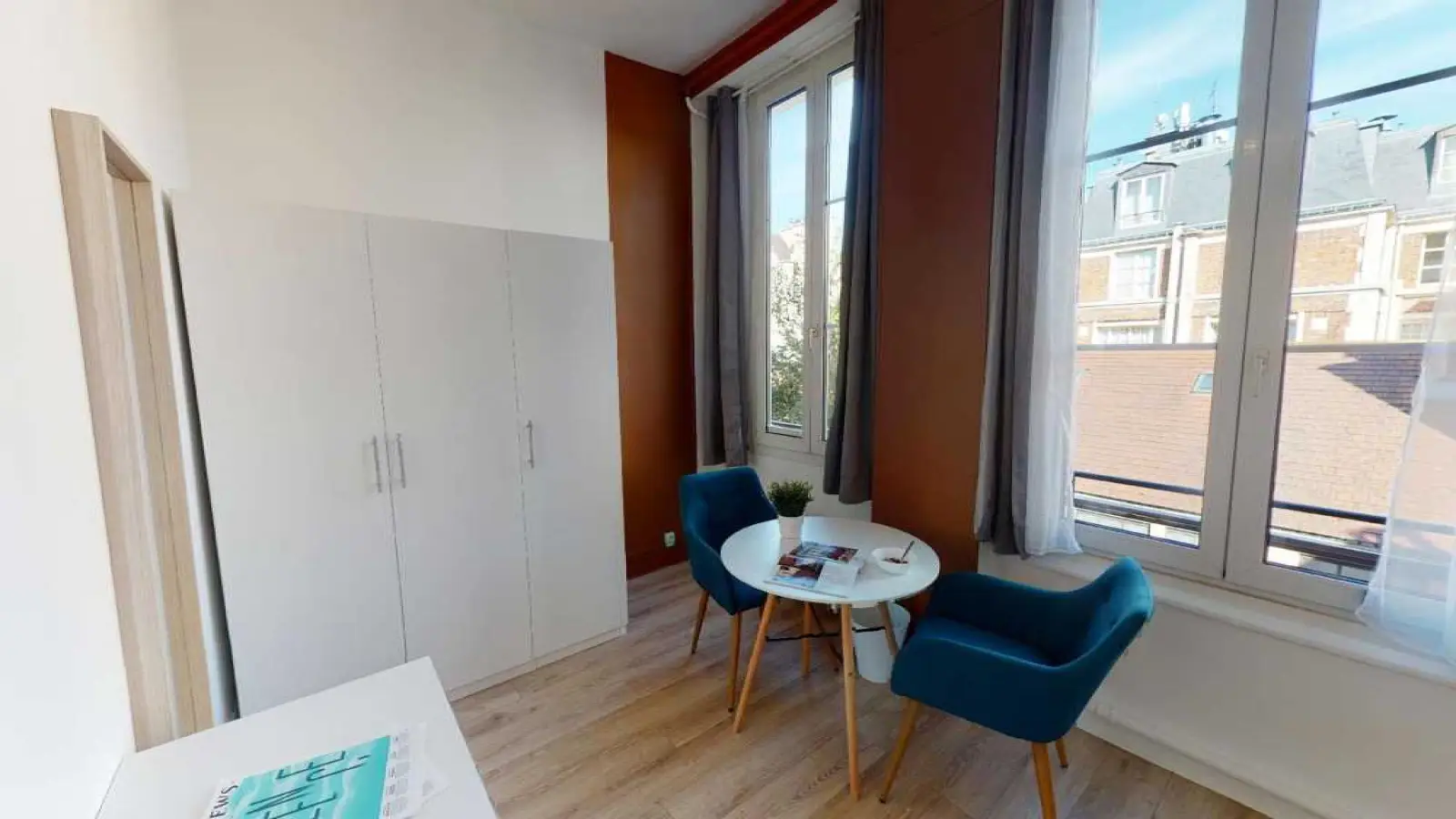 Chambre Quai d'Anjou à Paris
