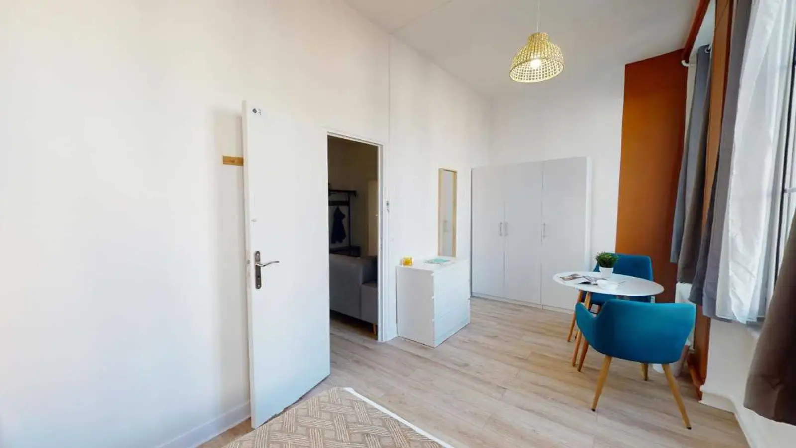 Chambre Quai d'Anjou à Paris